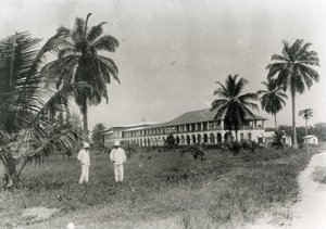 Avrupa hastanesi Douala, Kamerun, c.1910 by Unbekannt Unbekannt
